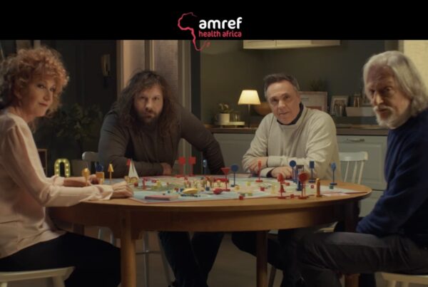 spot pubblicitario amref